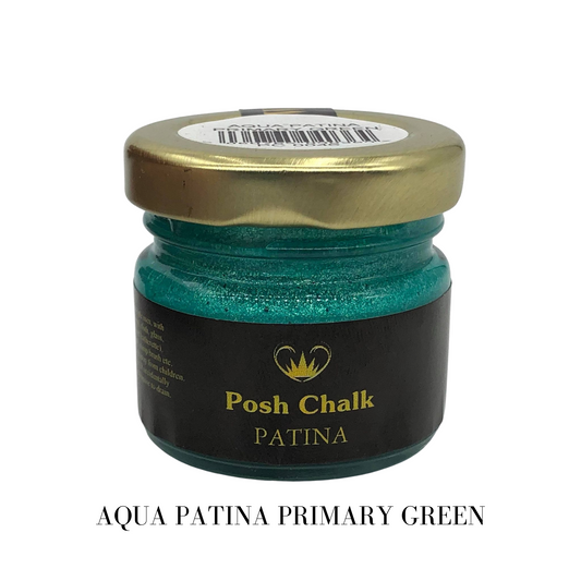 Posh Chalk Aqua Patina - Primary Green