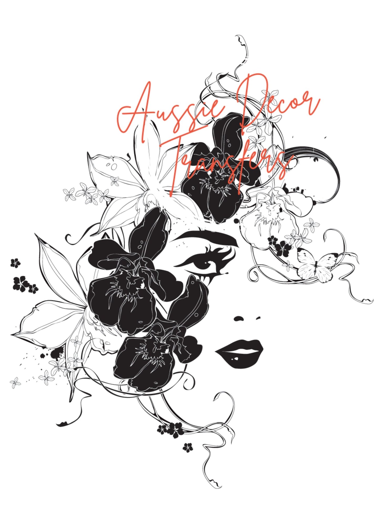 I am woman - Aussie Dry Rub Transfer