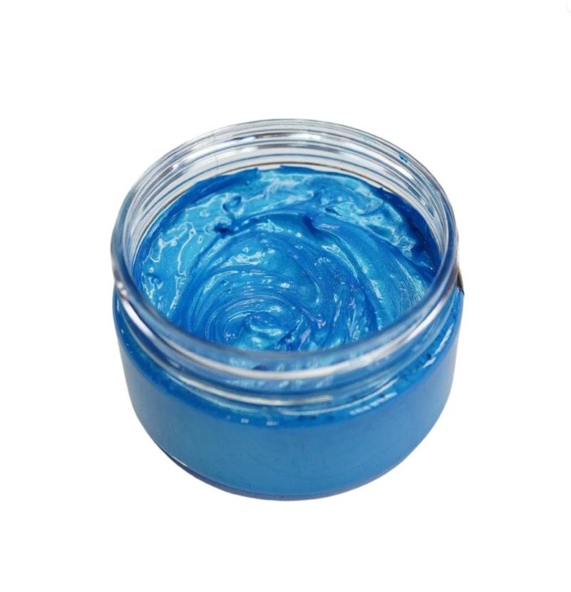 Posh Chalk Smooth Metallic Paste - Blue Fhthalo