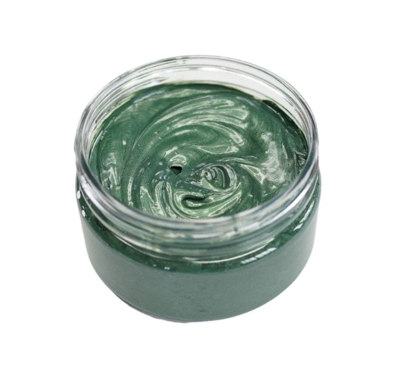Posh Chalk Smooth Metallic Paste - Dark Green