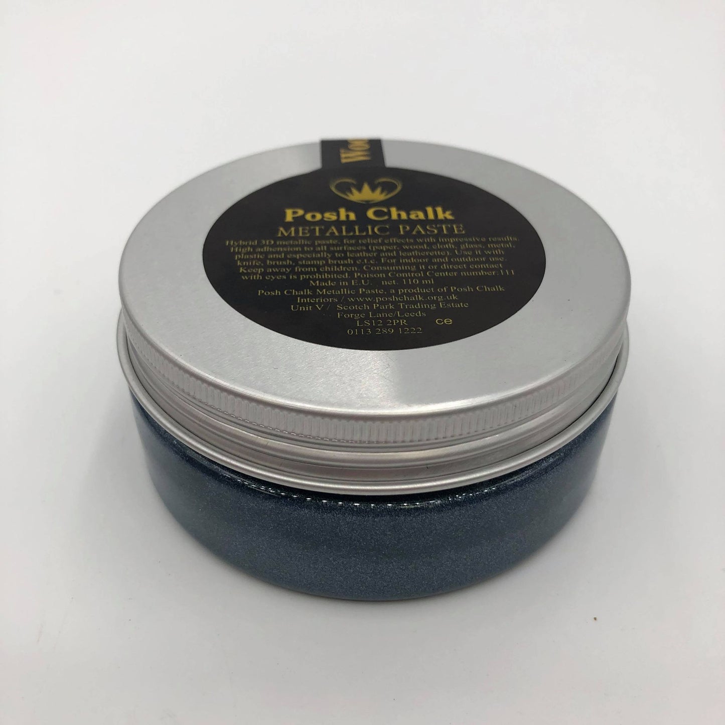 Posh Chalk Smooth Metallic Paste - Blue Prussian