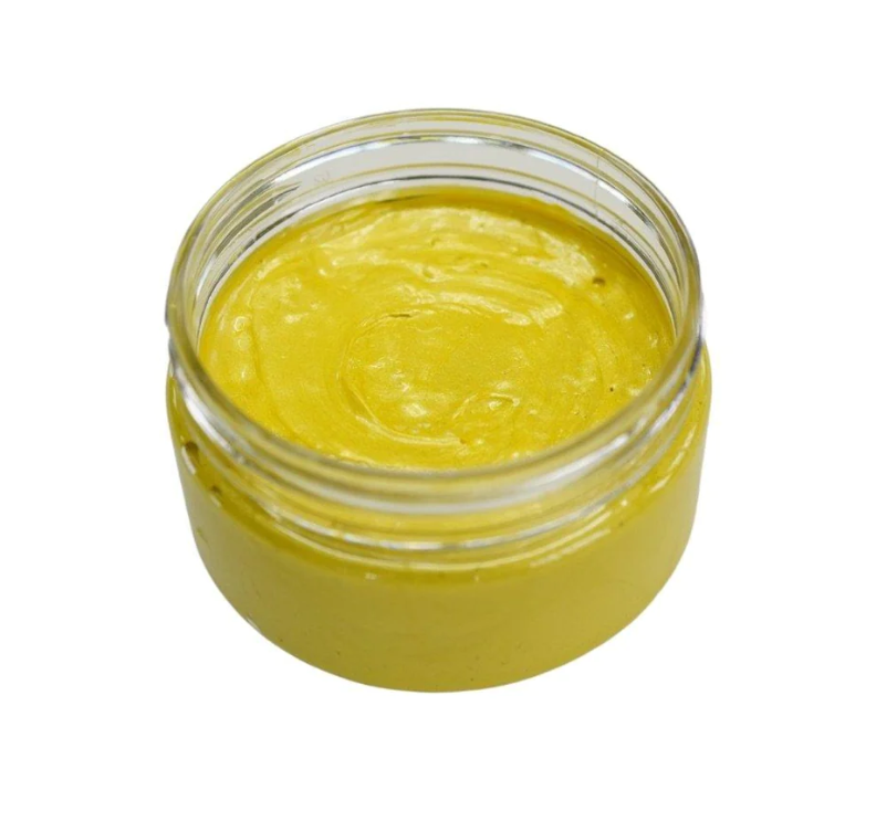 Posh Chalk Smooth Metallic Paste - Yellow Canary