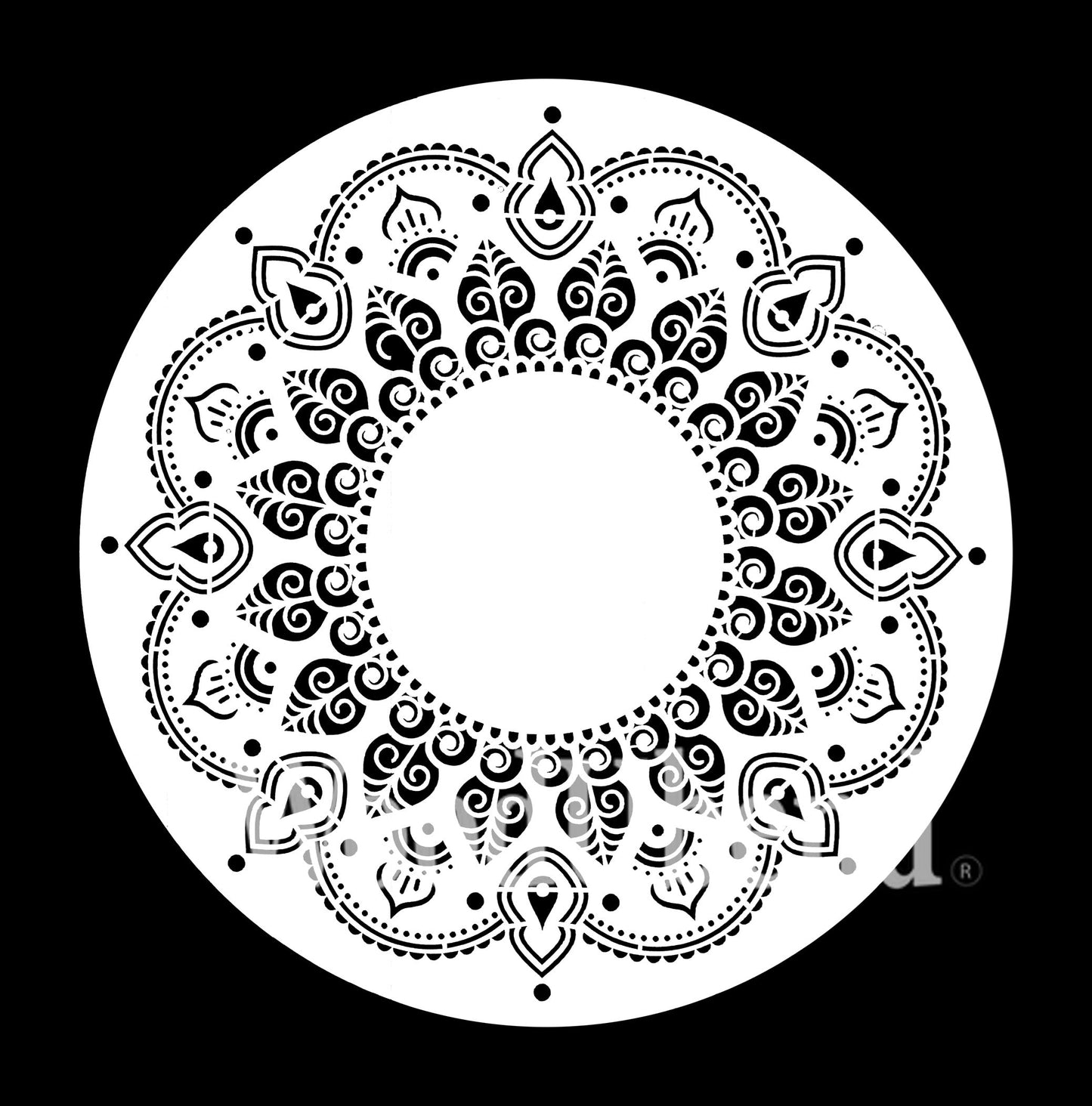 Posh Chalk Stencil - Moroccan Melody