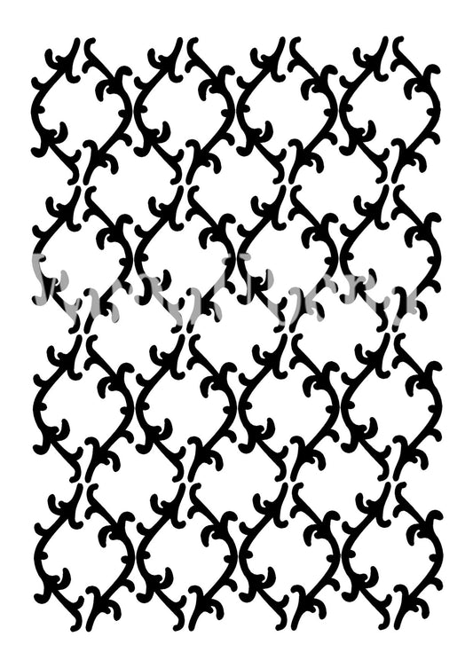 Posh Chalk Stencil - Mystery Thorns