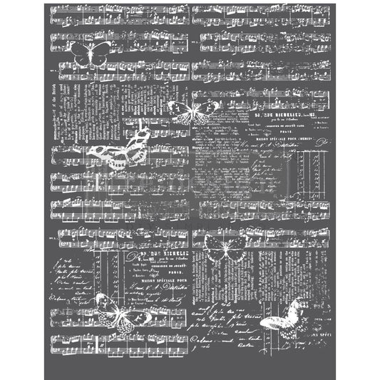 Redesign Decor Transfers - Music & The Butterflies