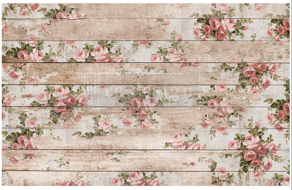 Redesign Decoupage Decor Tissue Paper - Shabby Floral