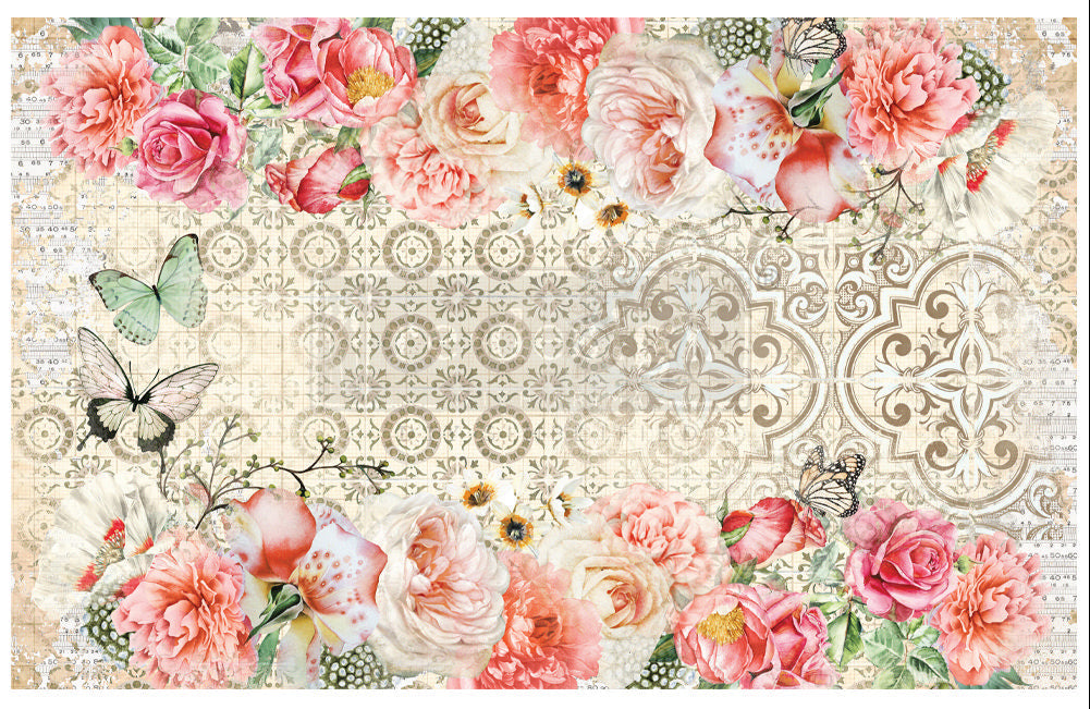 Redesign Decoupage Decor Tissue Paper - Living Coral
