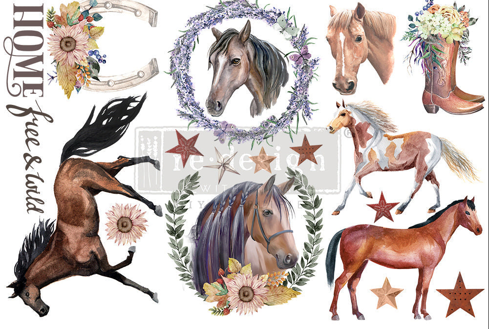 Redesign Decor Transfers - Wild Soul