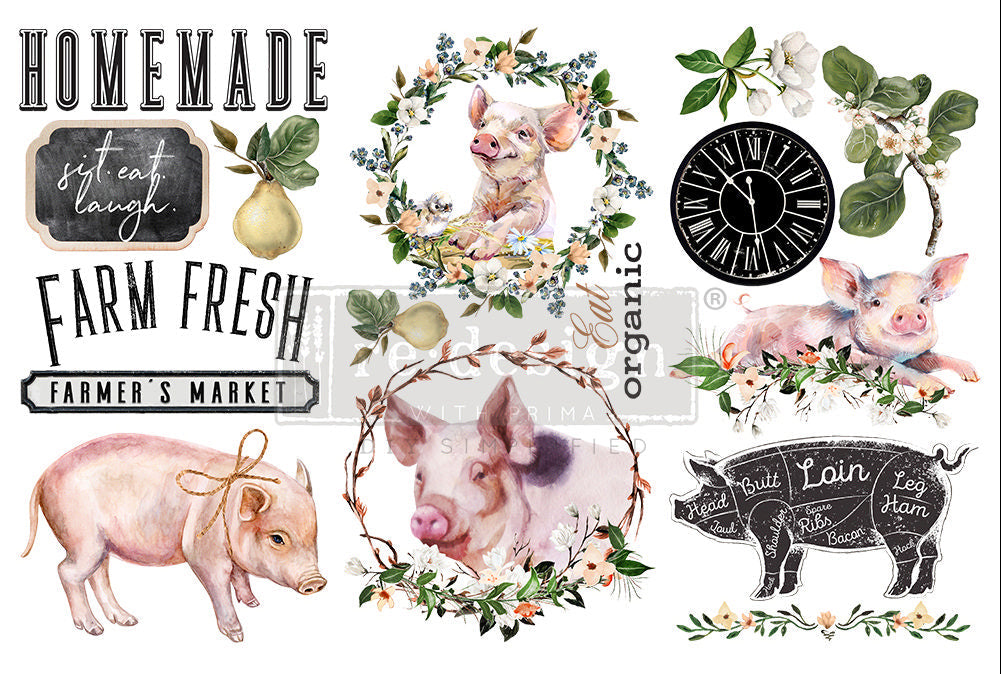 Redesign Decor Transfers - Farm Fresh