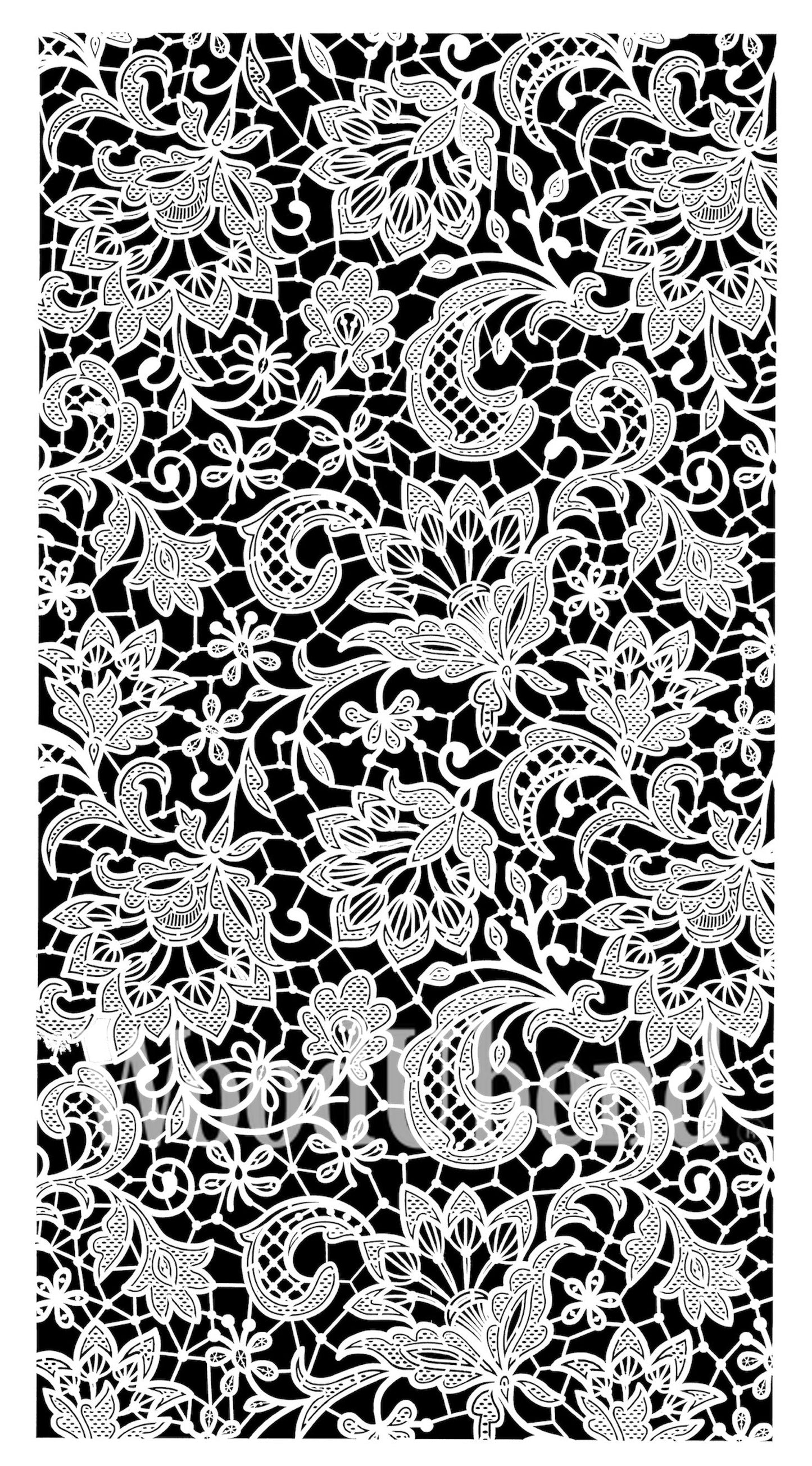 Posh Chalk Stencil - Solly's Lace