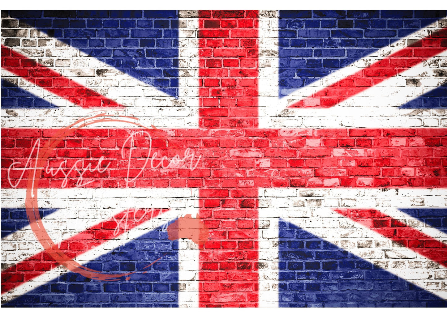 Union bricks - Aussie luxe decoupage paper