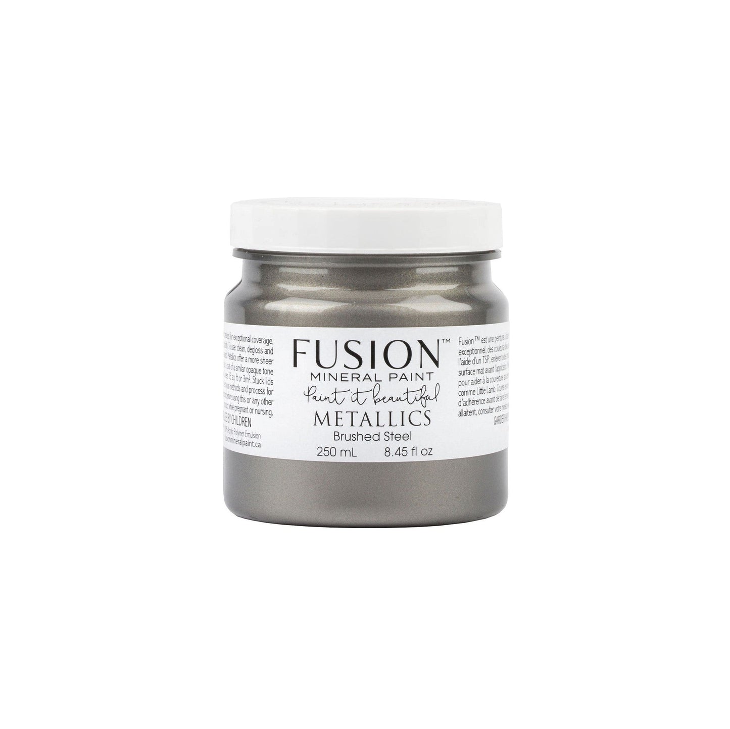 Fusion | Metallic Brushed Steel 250ml