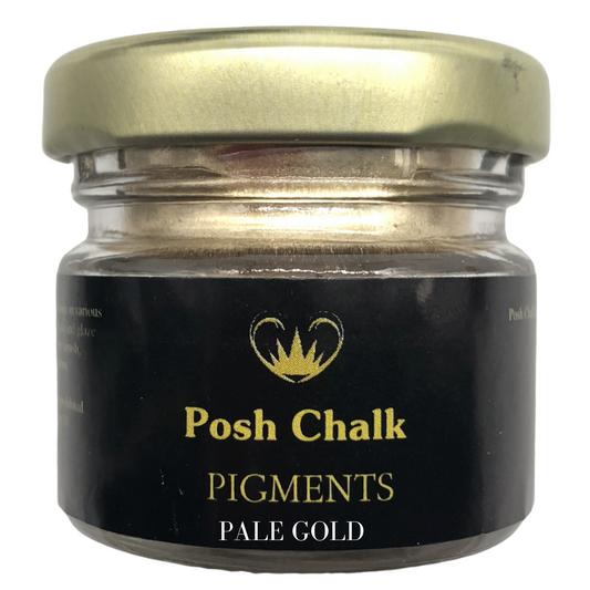 Posh Chalk Metallic Pigment Powders - Pale Gold