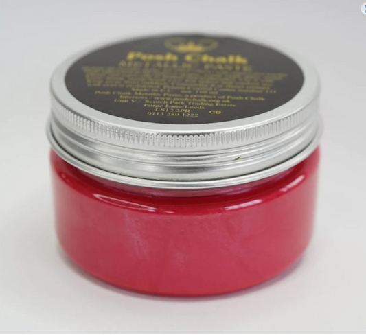 Posh Chalk Smooth Metallic Paste - Red Medium Cadmium