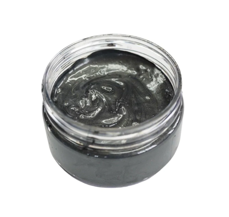Posh Chalk Smooth Metallic Paste - Black Carbon