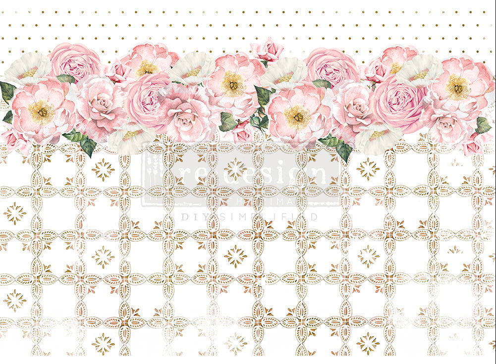 Redesign Decor Rice Paper - Tranquil Bloom