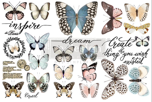 Redesign Decor Transfers - Papillon Collection