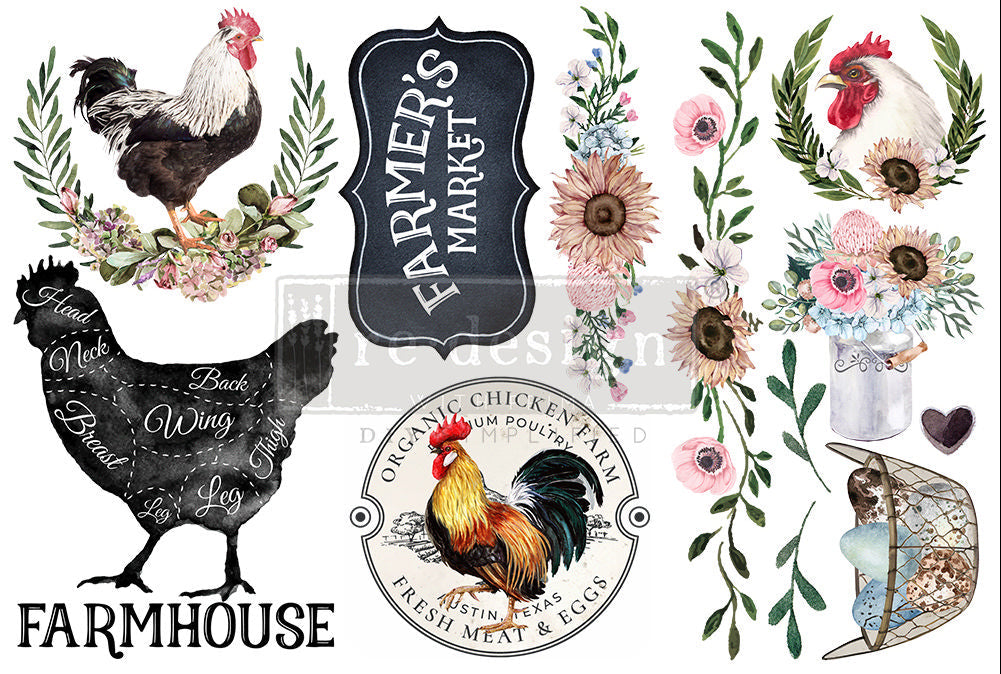 Redesign Decor Transfers - Morning Farmhouse